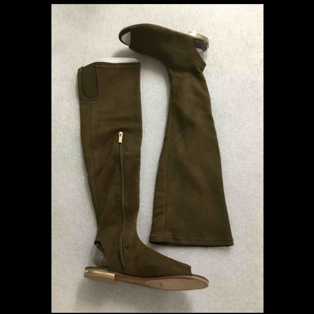Brown suede sandal boots!!! - Picture 1 of 13